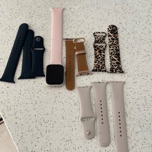 Apple Watch series 7 starlight frame color